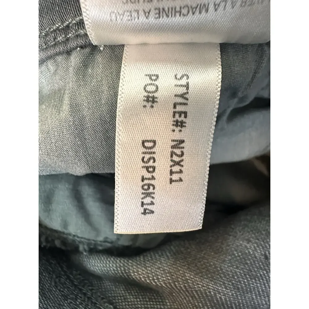 Duer Du/er No Sweat Pants MENS 28x34 In Gull Relaxed Taper N2X Stretch NWT